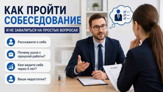 Как пройти собеседование и не завалиться на простых вопросах?