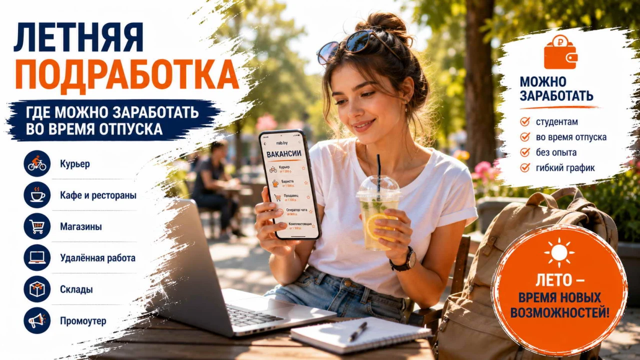 Где можно заработать летом: лучшие варианты подработки во время отпуска